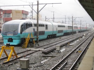 JR東日本 251系 スーパービュー踊り子号 伊豆急下田駅にて