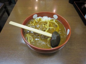 手打うどん得得 ジャワ風カレーうどん うどん玉2つ