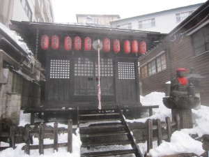 草津温泉 地蔵堂 地蔵の湯のすぐ近くにあります