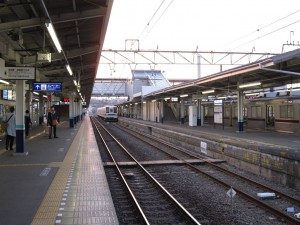 東武東上線 小川町駅 ホーム全景 3番線・4番線はあんまり使ってないみたいです