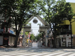 イセザキモール 横浜市営地下鉄線ブルーライン 伊勢佐木長者町駅側