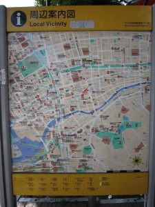 横浜市営地下鉄 ブルーライン 伊勢佐木長者町駅 周辺案内図