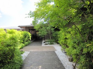 宮前平温泉 湯けむりの庄 玄関
