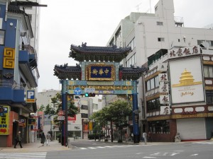 横浜中華街 朝陽門