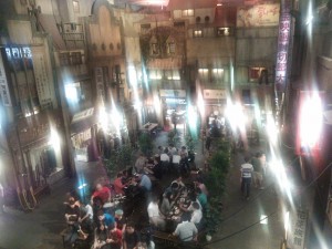 新横浜ラーメン博物館 館内 昭和の時代にタイムスリップしたような感じです