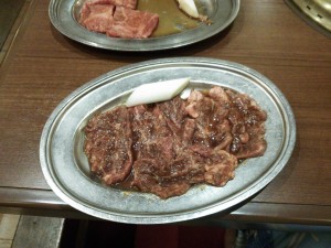 東京健康ランド まねきの湯 焼肉コーナー ハラミ