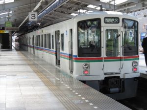 西武鉄道 4000系 飯能駅にて