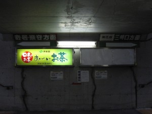 秩父鉄道 秩父駅 ホームへの地下道