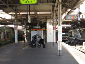 JR常磐線 上野駅 宇都宮線・高崎線高架ホーム