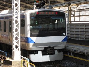 JR常磐線 E531系 前面 上野駅にて