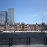 JR東京駅 赤レンガの駅舎は丸の内口にあります 
