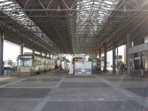 広島電鉄 市内線 広島港(宇品)駅 ホーム