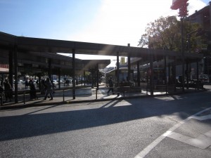 広島電鉄市内線 広島駅 降車ホーム