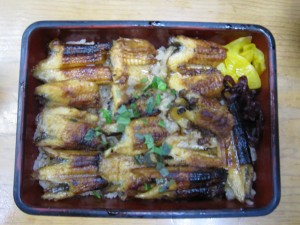 穴子めし 宮島にて