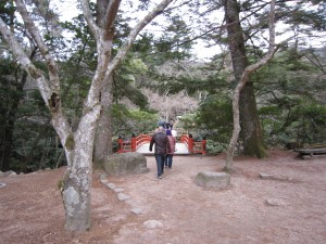 紅葉谷園地 宮島ロープウェイまであと少し