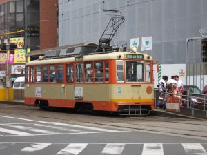 伊予鉄道 市内線 モハ50形 路面電車