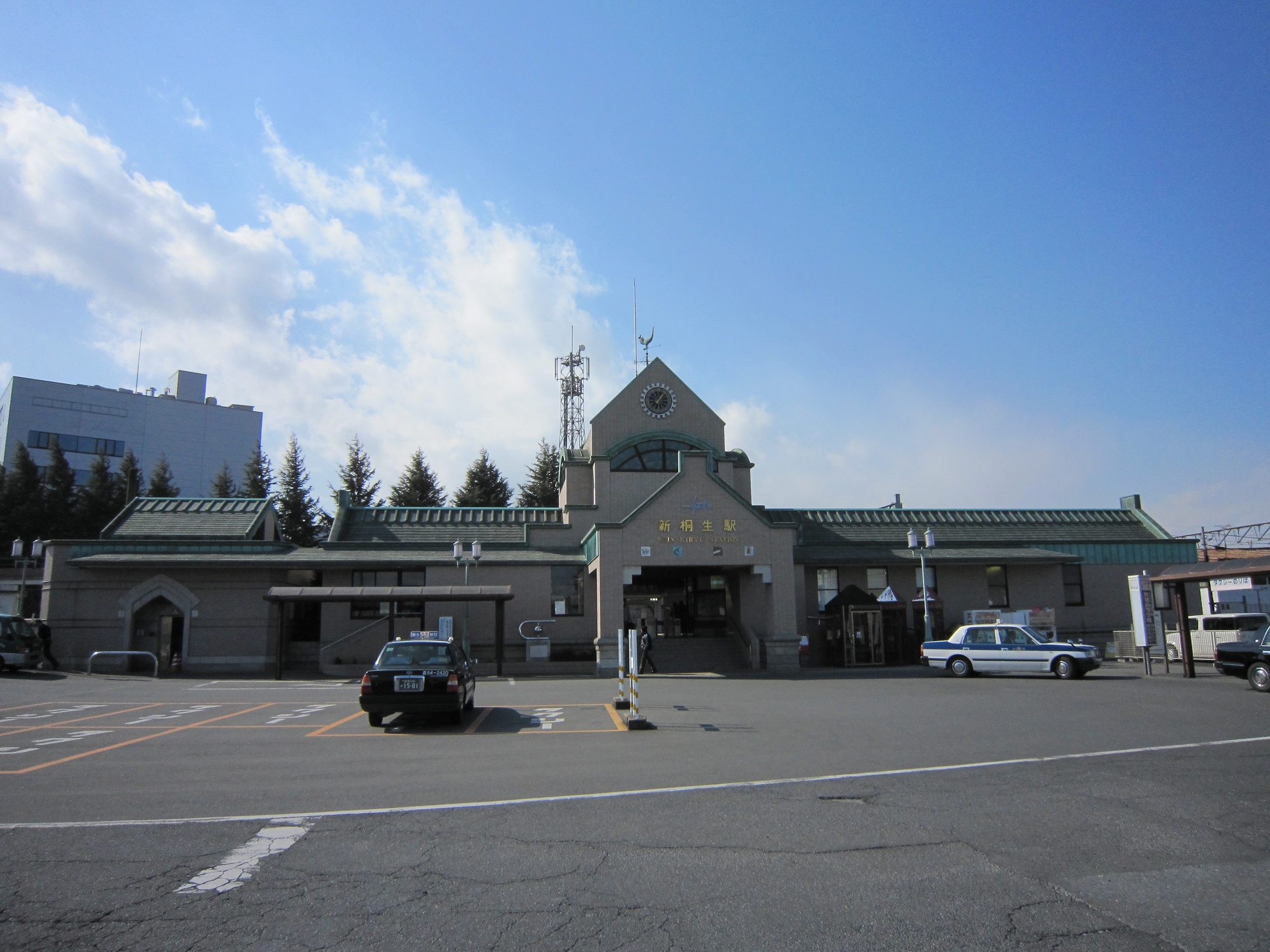 東武鉄道桐生線 新桐生駅 駅舎