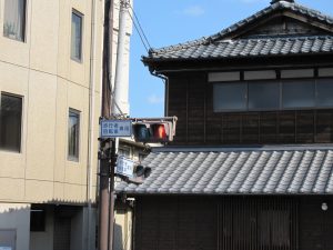 新桐生駅→桐生駅 歩行者信号機 その1