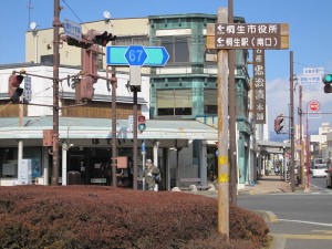 新桐生駅→桐生駅 歩行者信号機 その2