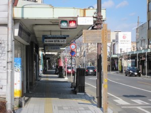 新桐生駅→桐生駅 歩行者信号機 その3