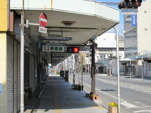 新桐生駅→桐生駅 歩行者信号機 その4
