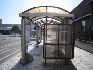 おりひめバス 桐生駅北口 バス乗り場