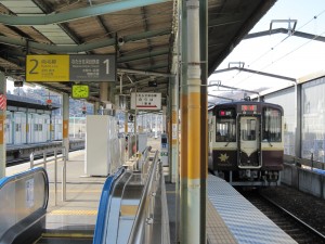 JR両毛線 桐生駅 わたらせ渓谷鉄道線 乗り場
