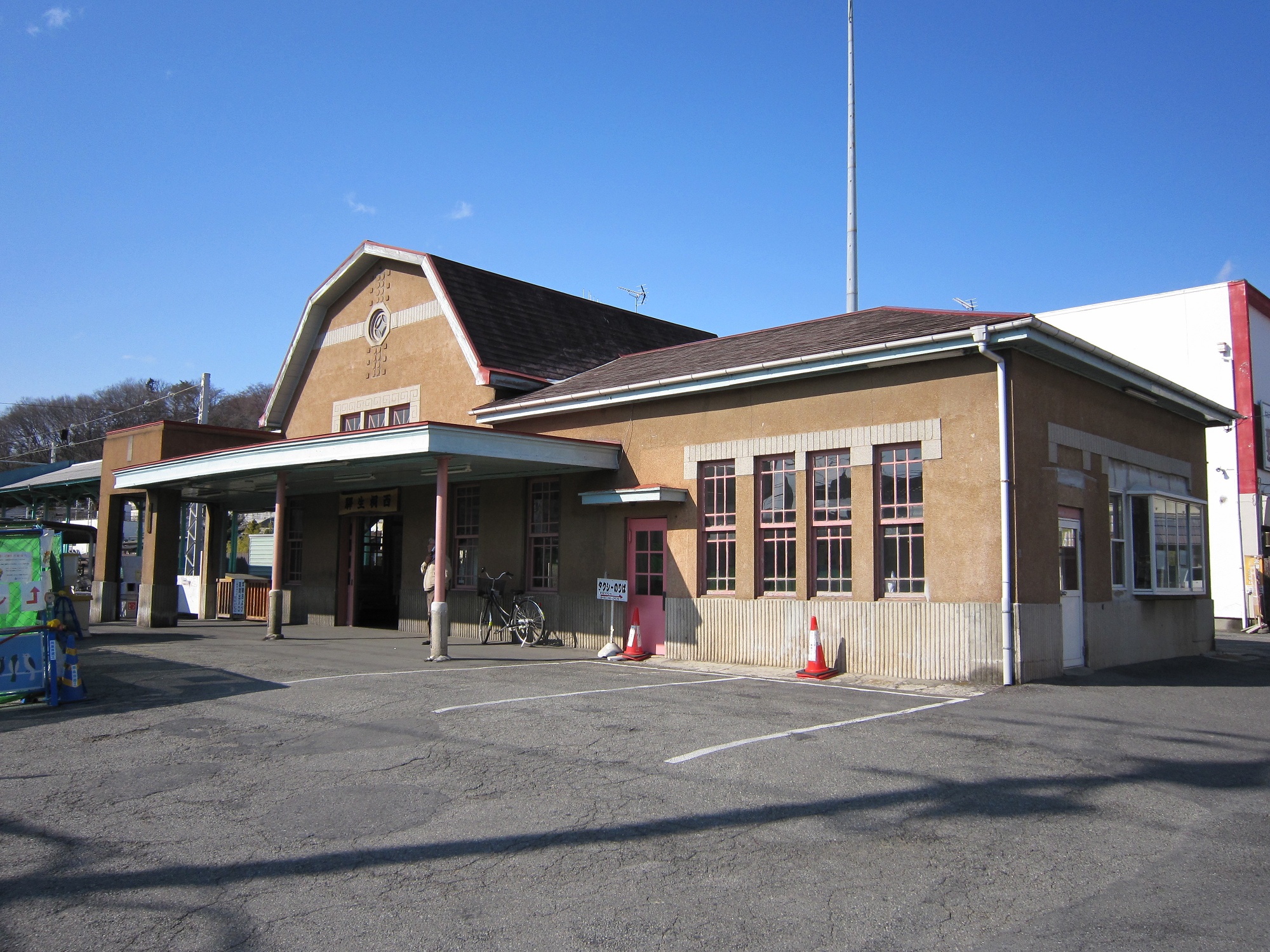 上毛電鉄線 西桐生駅 駅舎