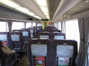 JR東日本 651系 特急 草津 普通車車内