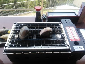 焼きハマグリ スパ&リゾート犬吠埼 太陽の里にて
