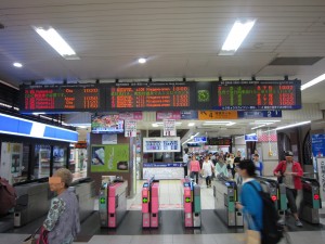 東武伊勢崎線 浅草駅 2階改札口