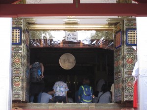 日光東照宮 唐門の中