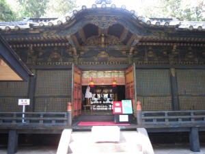 日光東照宮 奥宮拝殿