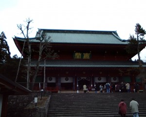 日光山輪王寺 三仏堂 工事前の写真