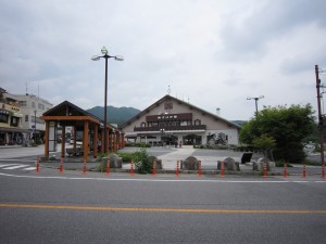 東武日光線 東武日光駅 駅舎とバスターミナル