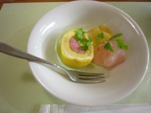 日光グランドホテル ほのかな宿 樹林 夕食 その1 デザート