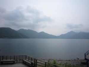 日光国立公園 中禅寺湖 湖上プロムナードより撮影
