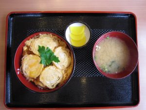 ゆば丼 東武日光駅の近くにて