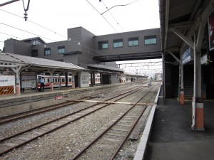 東武鬼怒川線 下今市駅 新跨線橋