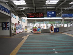 東武鬼怒川線 鬼怒川温泉駅 駅構内