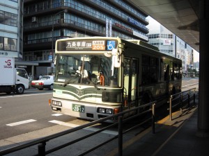 京都市バス 205系統 京都駅にて