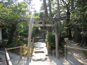 銀閣寺 慈照寺銀閣 銀閣寺の鎮守さま 八幡神