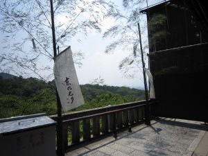 京都 清水寺 清水の舞台の横 京の七夕