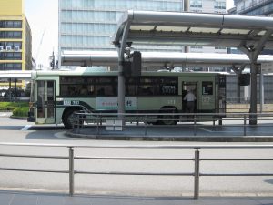 京都市交通局 市バス 京都駅前バスターミナル A1のりば