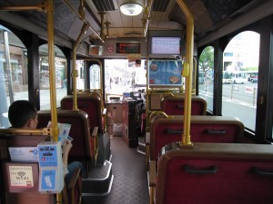カゴシマ シティビュー 車内