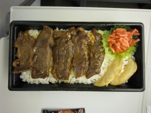 鹿児島 黒毛和牛ステーキ重 中身