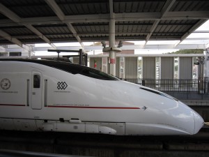 JR九州 九州新幹線 800系 前面 熊本駅にて撮影