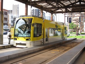 鹿児島市交通局 1000型 鹿児島駅にて
