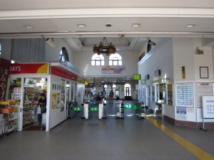 JR内房線 館山駅 改札口