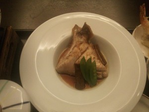 箱根湯本温泉 天成園 玉簾御膳 煮魚